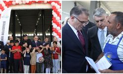 Van’da Kapalı Semt Pazarı hizmete açıldı