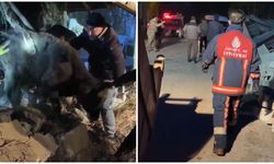 Yüksekova’da ahır çökmesi