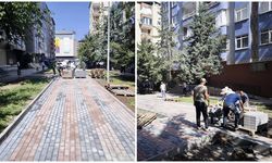 Diyarbakır Bağlar'daki parklarda bakım ve onarım çalışması