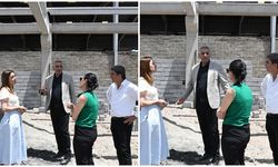 Diyarbakır Bismil’de aşhane ve halk ekmek fırının yerinde inceleme