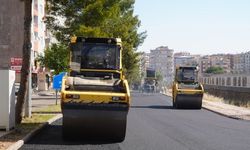 Diyarbakır’daki 2 caddede asfalt çalışması