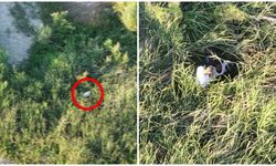 Polisten kaçtı drondan kaçamadı