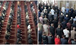 Hakkari Yüksekova'da bayram namazı
