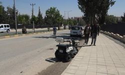 3 tekerlekli motosiklet devrildi: Sürücü ağır yaralandı
