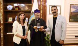Türkiye Ermenileri Patriği Diyarbakır Belediyesi'nde