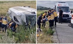 Düğün dönüşü feci kaza: 17 yaralı