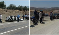Otomobiller çarpıştı: 8 yaralı