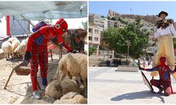 "Örümcek Adam" Mardin'de