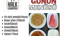 Diyarbakır’da Halk Lokantası’nda günün menüsü