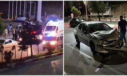 Siirt'te iki otomobil çarpıştı