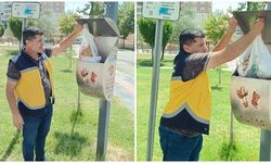 Batman’da bayat ekmekler sokak hayvanlarına mama oluyor