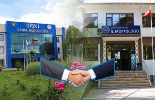 DİSKİ ile Müftülük arasında camilerde su tasarrufu için iş birliği