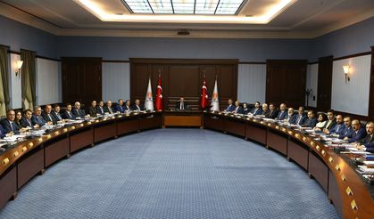 AK Parti MKYK toplantısı Erdoğan başkanlığında toplandı