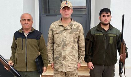 Kaçak avcılara ceza kesildi