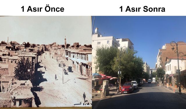 Diyarbakır’da 1 asır önce çekilen fotoğrafın neresi olduğu ortaya çıktı