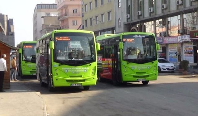 Diyarbakır'da otobüs güzergahı değişti