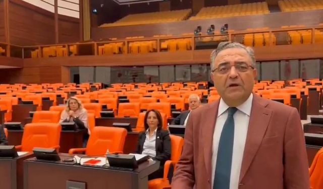 Diyarbakır Milletvekili mecliste adalet nöbetinde