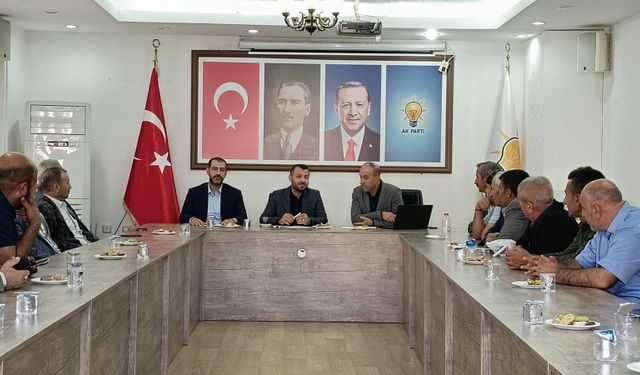 AK Parti Mardin İl Başkanlığı yerel seçim hazırlıklarını sürdürüyor