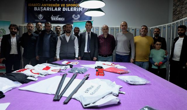 Diyarbakır'da sporculara destek