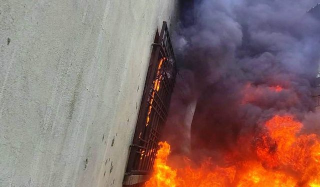 Batman’da 15 katlı binada yangın