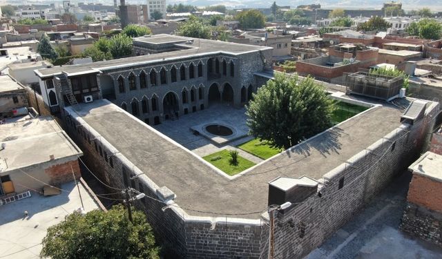 Diyarbakır'da Cemil Paşa Konağı müştemilatında restorasyon