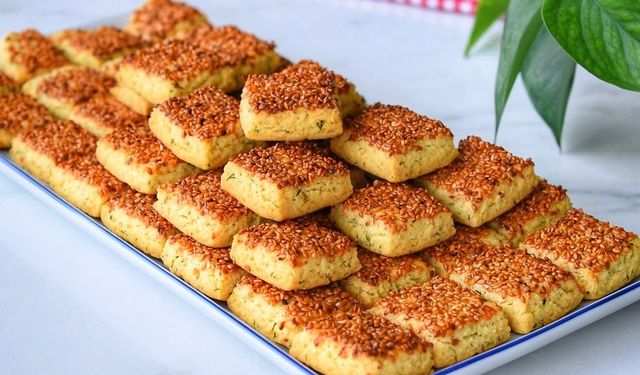 Dereotlu kurabiye tarifi: Kıyır kıyır lezzetin sırrı