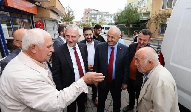 Gebze'de başkanlardan esnaf ziyaretleri