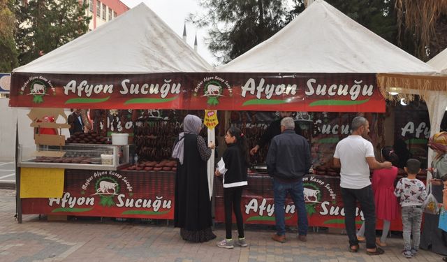 Kızıltepe'de yöresel ürünler standı kuruldu