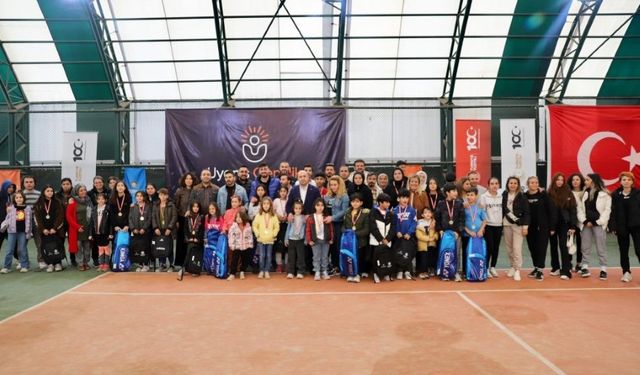 Diyarbakır'da Tenis Turnuvası sona erdi