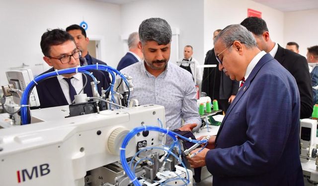 Diyarbakır Tekstil OSB'de yeni fabrika açıldı