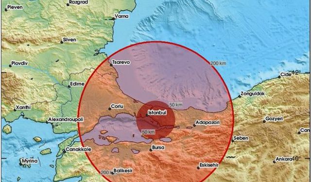 İstanbul’u sallayan Yalova depremi tedirginlik yarattı