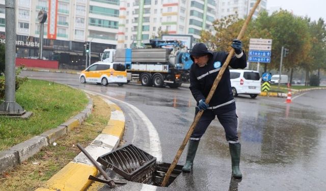 Diyarbakır'da sel baskını hazırlıkları