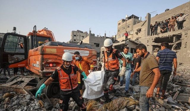 Gazze’de can kaybı 17 bin 177’ye yükseldi