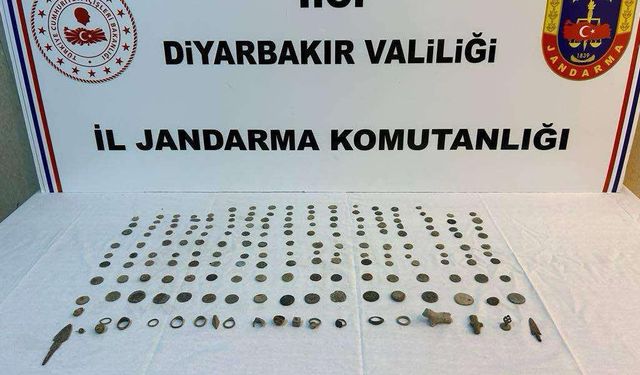 Diyarbakır'da ele geçirildi; Tam 181 parça