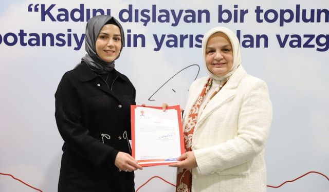 AK Parti Diyarbakır İl Kadın Kollarına atama yapıldı