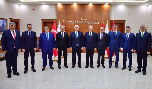 Yargıtay Başkanı ve Yargıtay Başsavcısı Diyarbakır'da