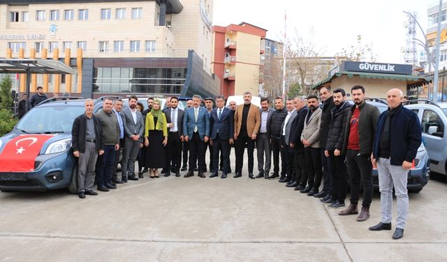 Şırnak'ta belediyenin araç sayısında artış