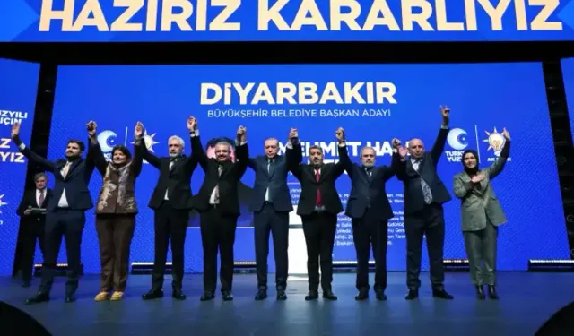 Başkan adayı Bilden Diyarbakır'da: ''Herkesle kucaklaşacağız''