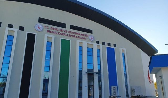 Diyarbakır Bismil'e FIBA standartlarında kapalı spor salonu