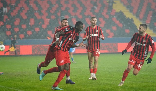Ziraat Türkiye Kupasında Gaziantep FK Bodrum FK’yi 1-0 yendi