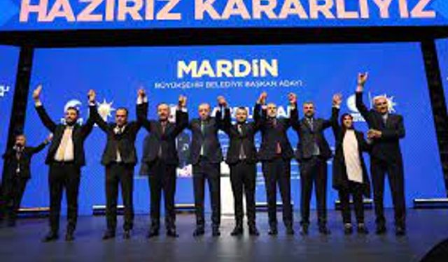 AK Partili Büyükşehir Belediye Başkan adayı Erin, Mardin'de 