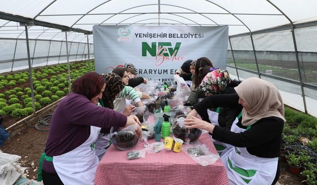 Diyarbakır’da kadınlara teraryum eğitimi