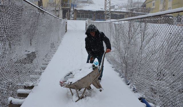 Şırnak'ta kar esareti