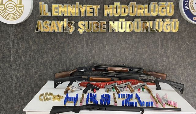 Silah ticareti operasyonunda 18 gözaltı