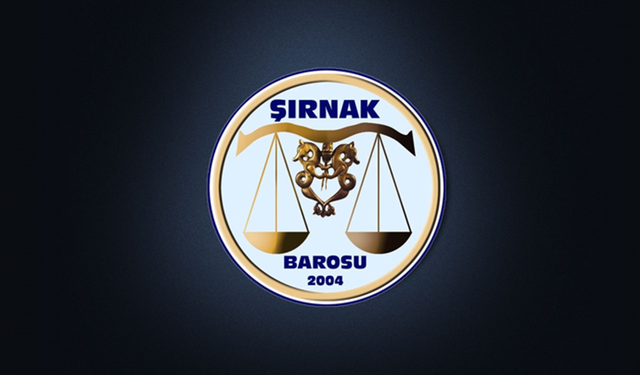 Şırnak Barosu fail polis hakkında verilen karara tepki gösterdi