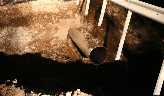 Şırnak'ta içme suyu hattı onarımı yapıldı
