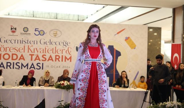Diyarbakır’da yöresel kıyafetler ve moda tasarım yarışması