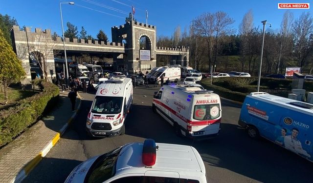 Diyarbakır’da 6 araç kazaya karıştı: 12 yaralı