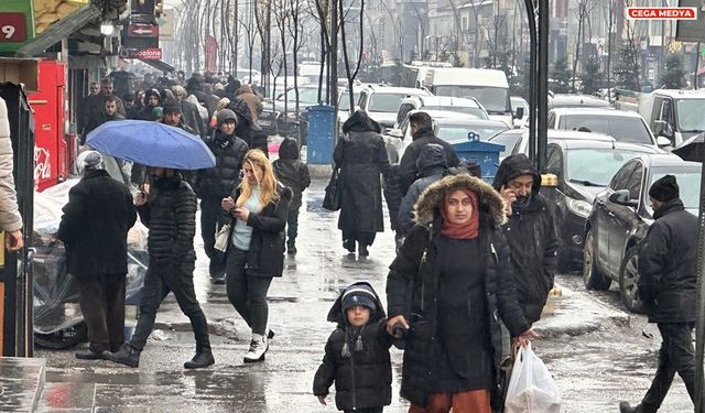 Yüksekova’da kar yağışı başladı