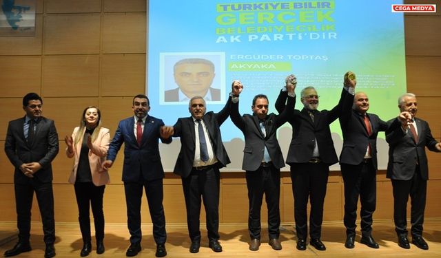 AK Parti belediye başkan adaylarını tanıttı
